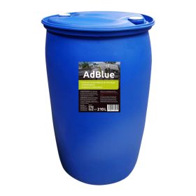 AdBlue® 210 Liter Kunststoff-Fass auf Einwegpalette