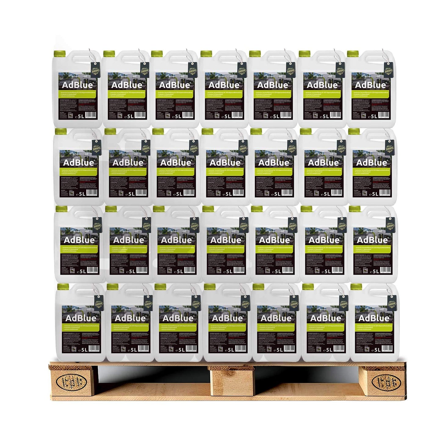 114 x AdBlue® 5 Liter Kanister auf Einwegpalette