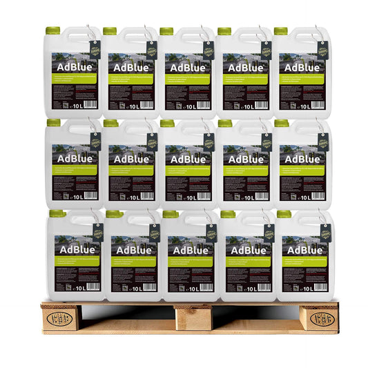 60 x AdBlue® 10 Liter Kanister auf Einwegpalette