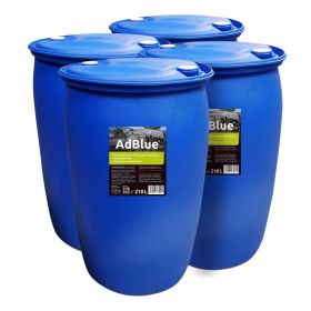 AdBlue® 210 Liter Kunststoff-Fass auf Einwegpalette